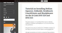 Desktop Screenshot of nas-tweaks.net