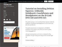 Tablet Screenshot of nas-tweaks.net